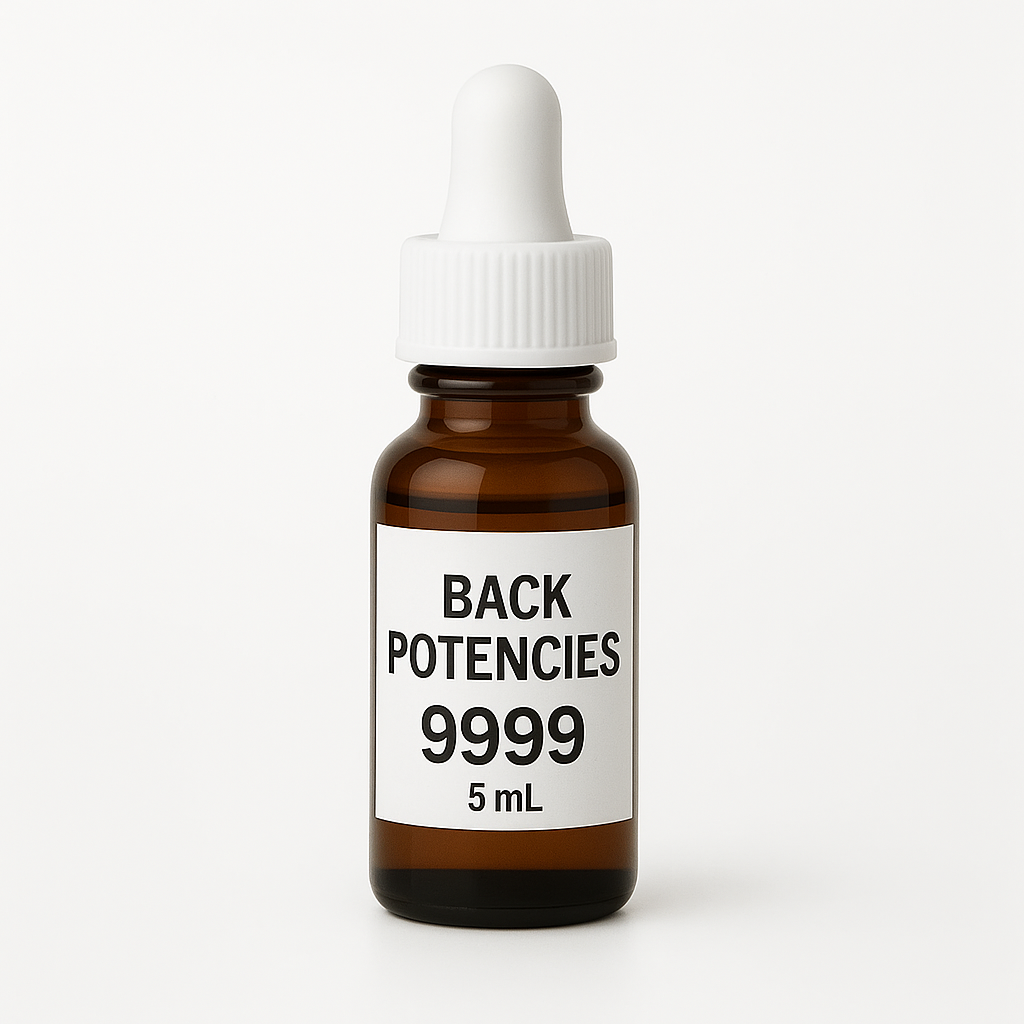 Back Potencies 9999 (5ML-60 Medicines)