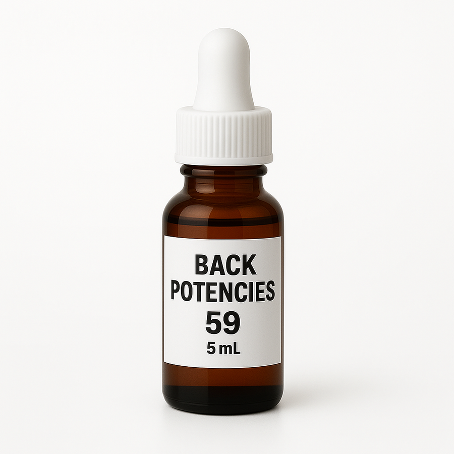 Back Potencies 59 (5ML-60 Medicines)