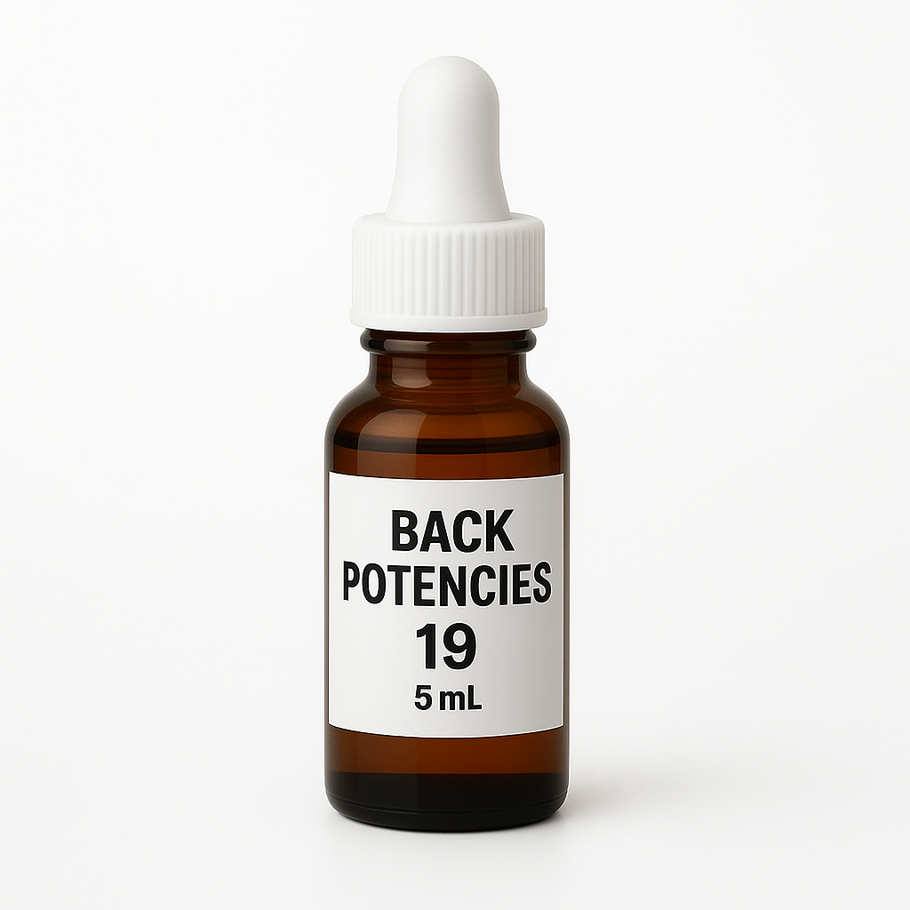 Back Potencies 19 ( 5ML-38 Medicines)