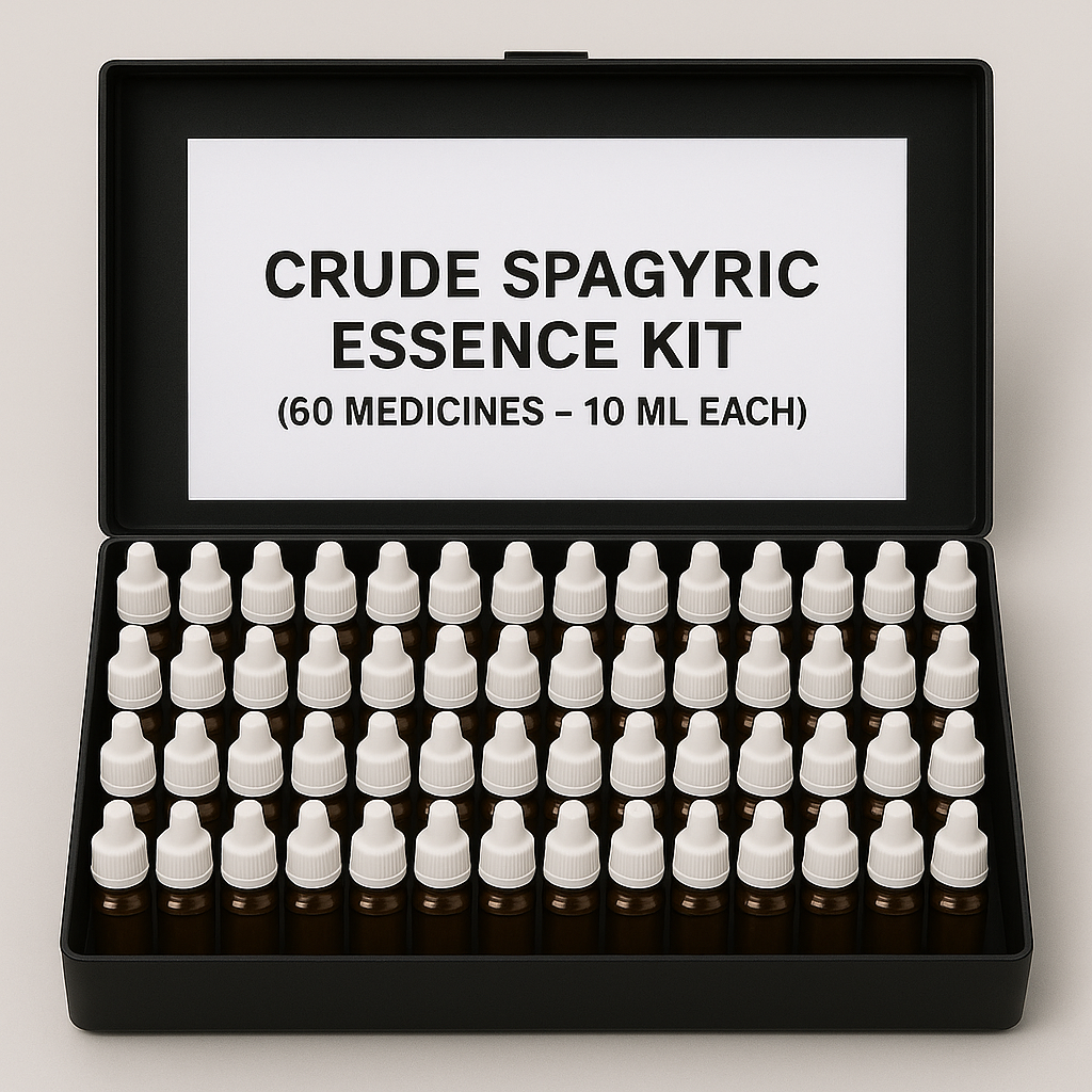 Crude Spagyric Essence 10ML (60 Medicines kit)