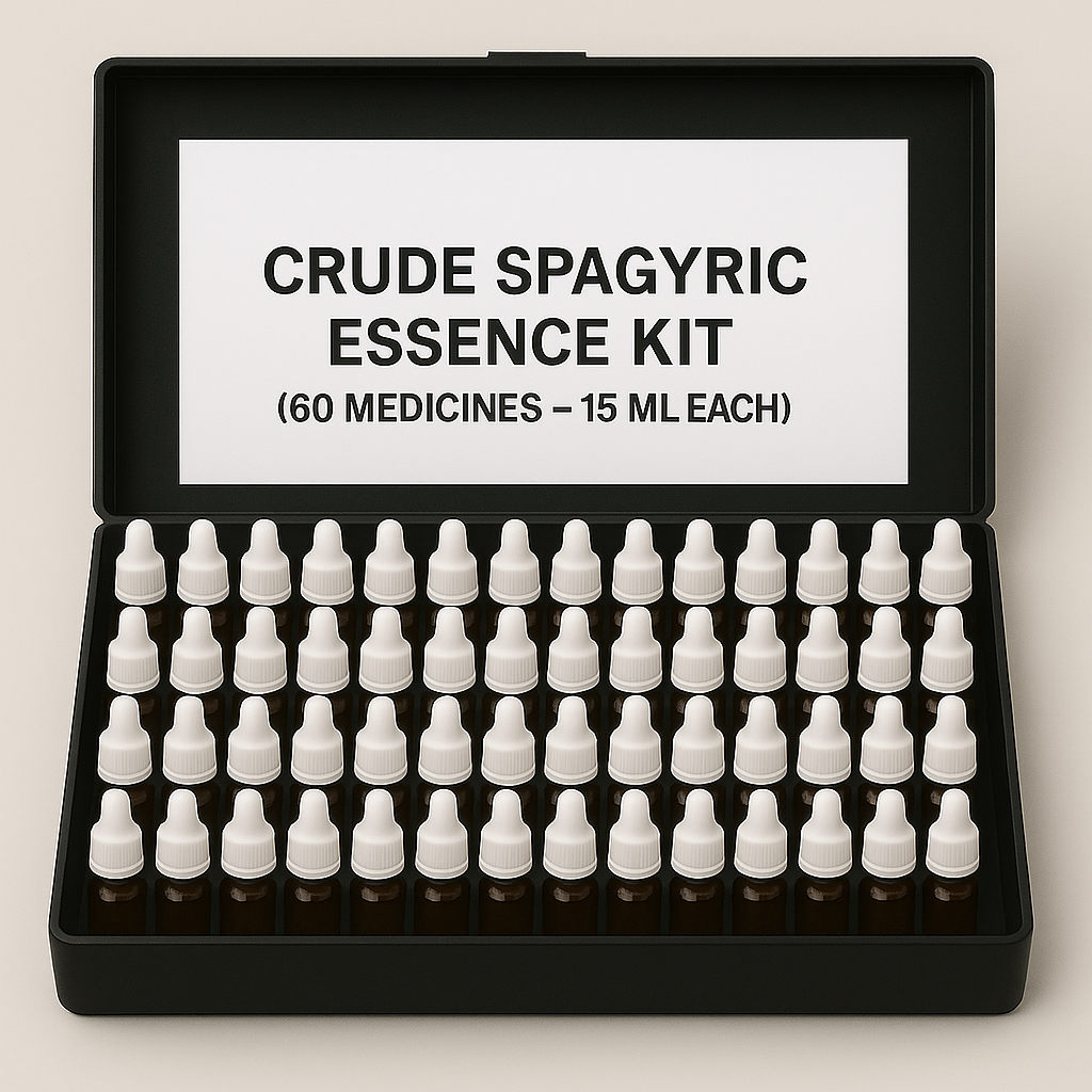 Crude Spagyric Essence 15ML (60 Medicines kit)