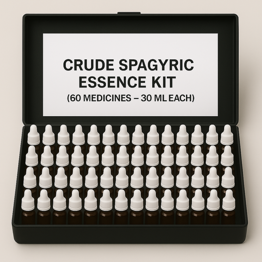 Crude Spagyric Essence 30ML (60 Medicines kit)