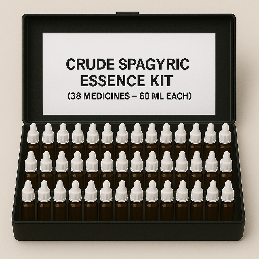 Crude Spagyric Essence 60ML (38 Medicines kit)