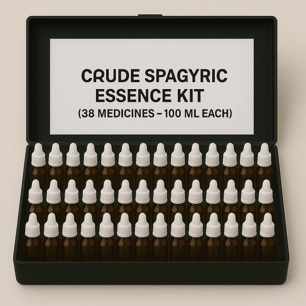 Crude Spagyric Essence 100ML (38 Medicines kit)