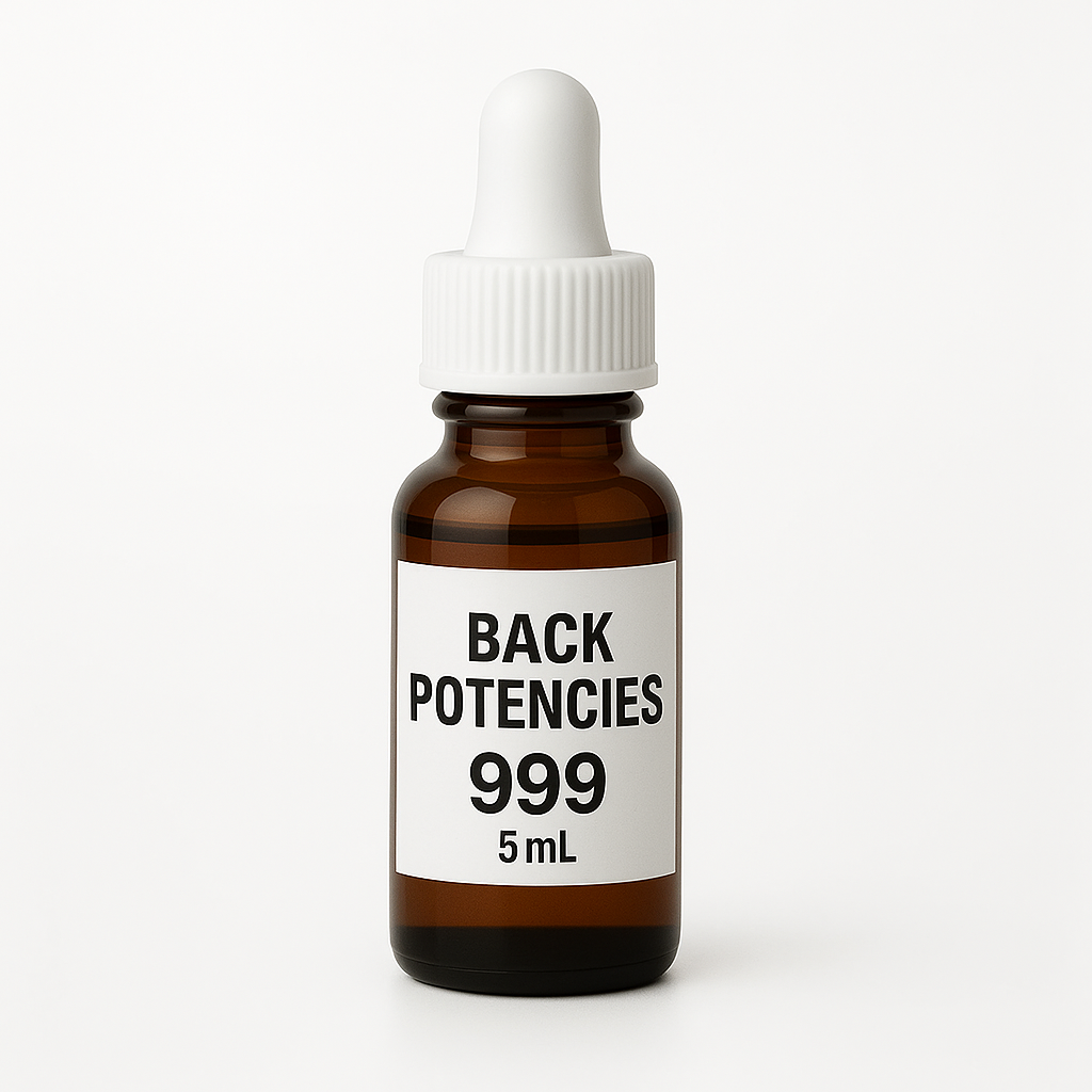 Back Potencies 999 ( 5ML-38 Medicines)