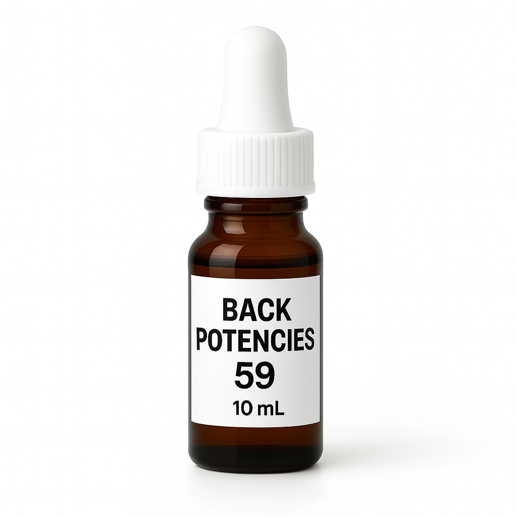 Back Potencies 59 (10ML-38 Medicines)