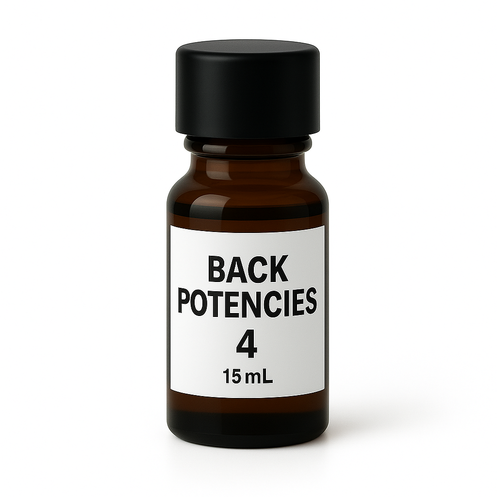 Back Potencies 4 (15ML-60 Medicines)