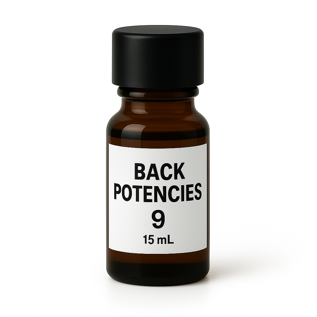 Back Potencies 9 (15ML-60 Medicines)