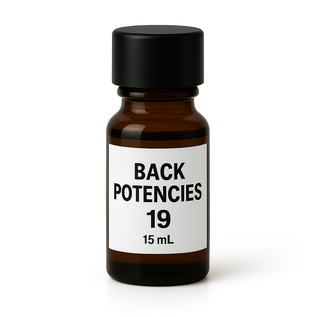Back Potencies 19 (15ML-38 Medicines)
