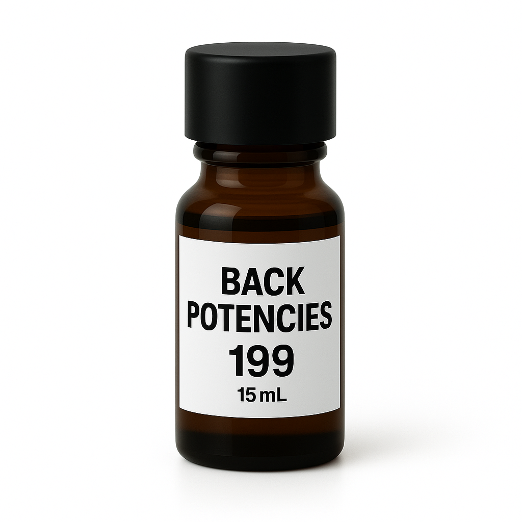 Back Potencies 199 (15ML-60 Medicines)