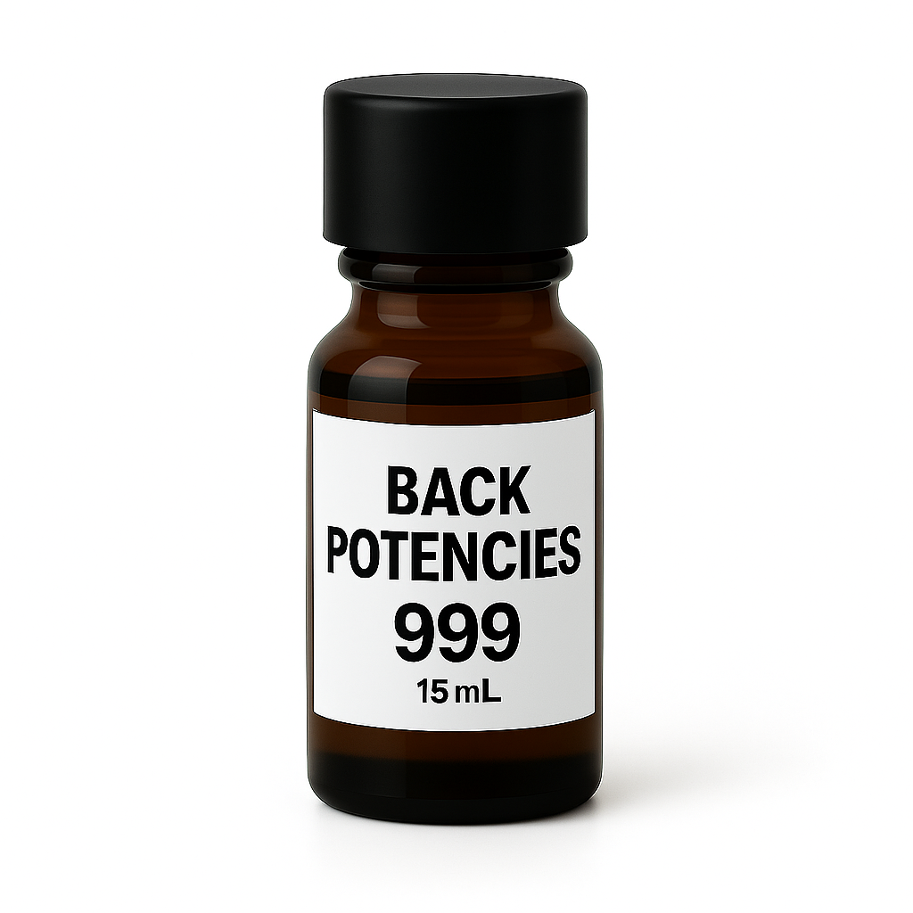 Back Potencies 999 (15ML-60 Medicines)