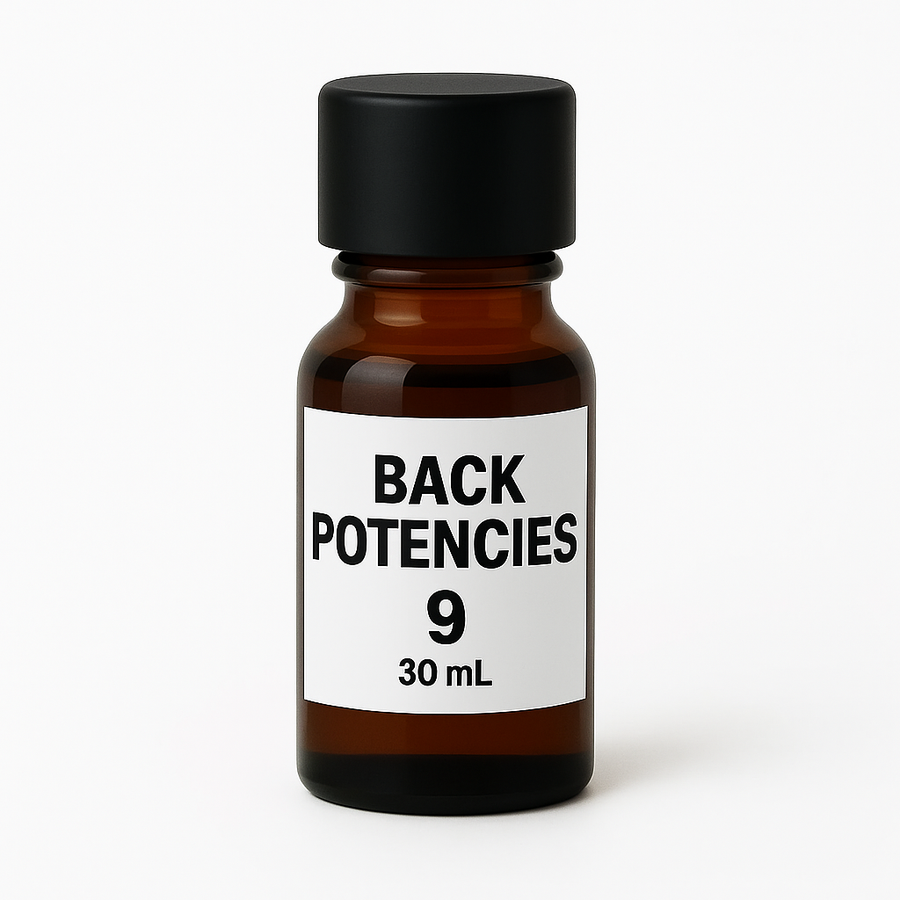 Back Potencies 9 (30ML-60 Medicines)