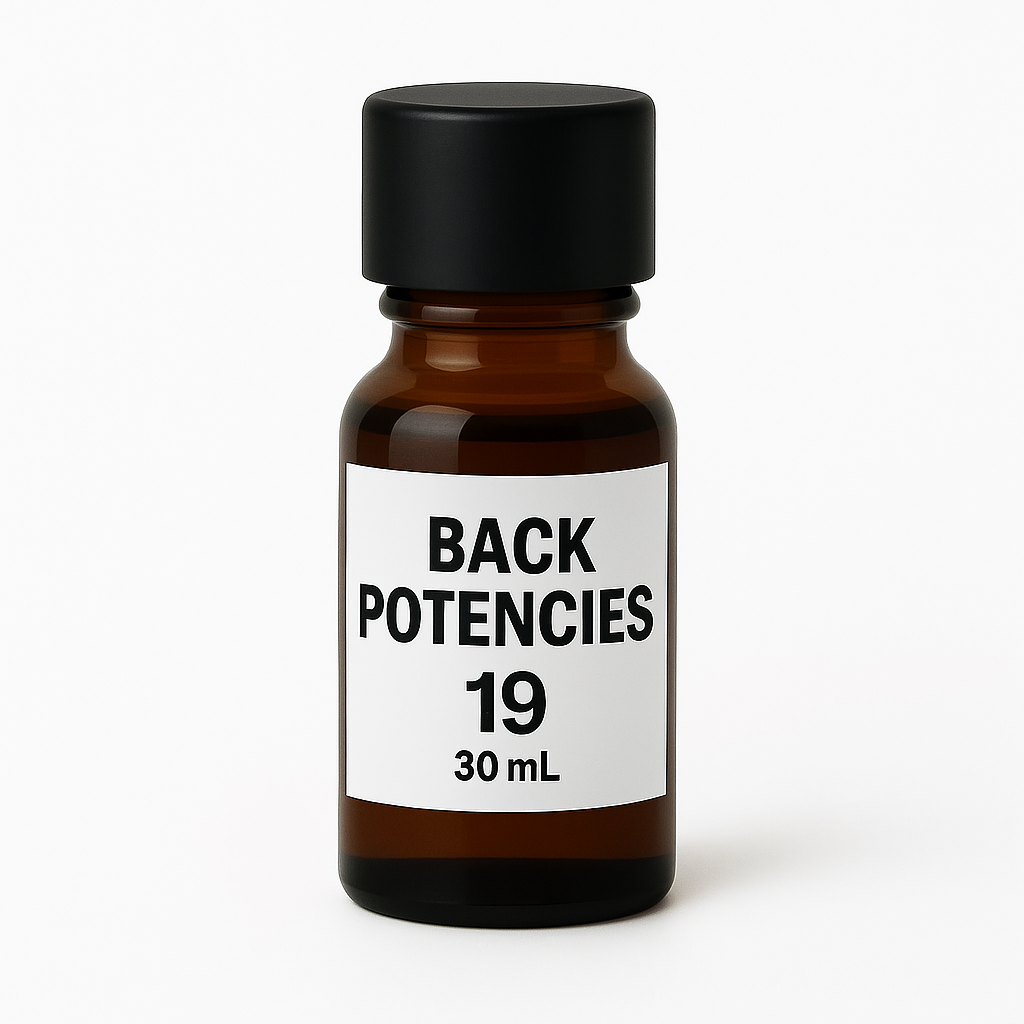 Back Potencies 19 (30ML-38 Medicines)