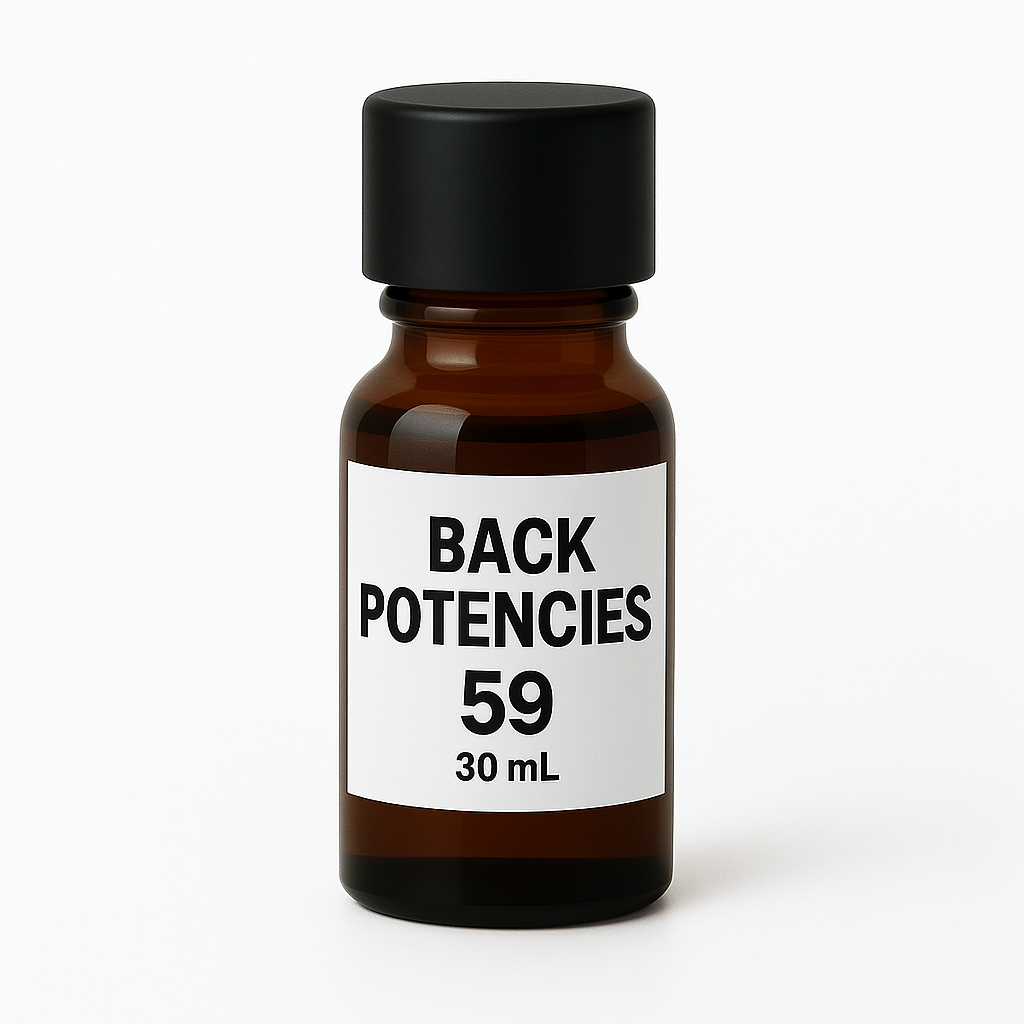 Back Potencies 59 (30ML-38 Medicines)
