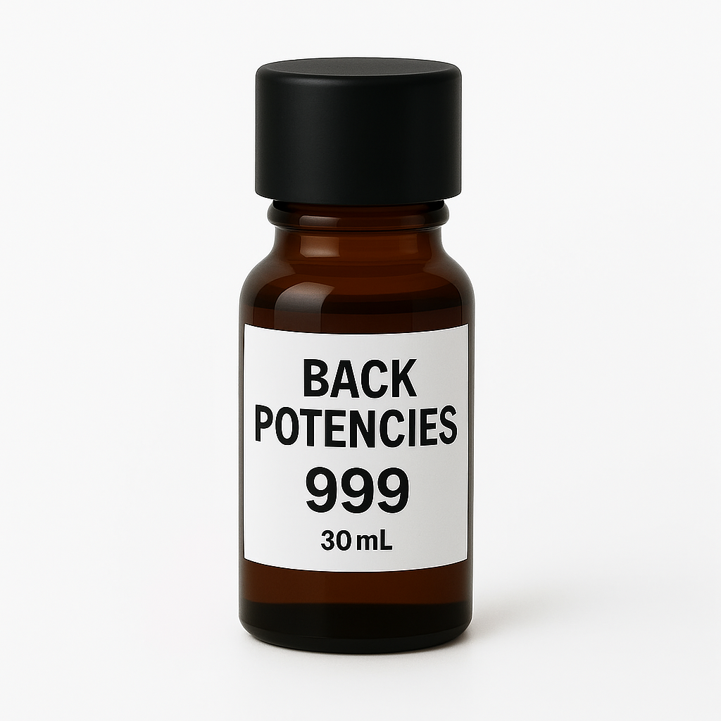 Back Potencies 999 (30ML-38 Medicines)