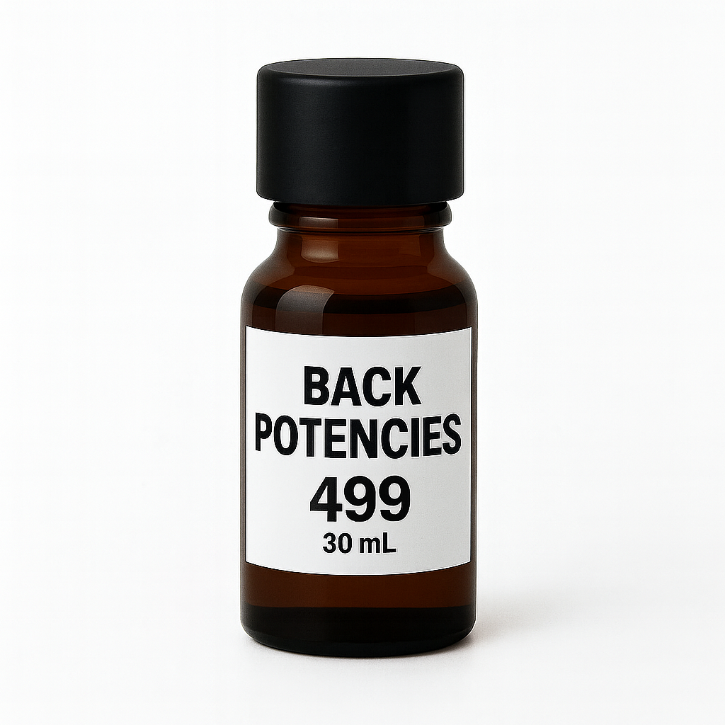 Back Potencies 499 (30ML-60 Medicines)