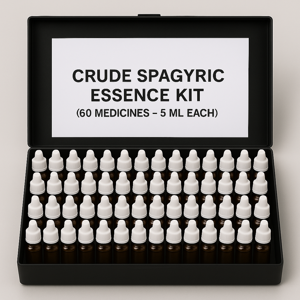 Crude Spagyric Essence 5ML (60 Medicines kit)