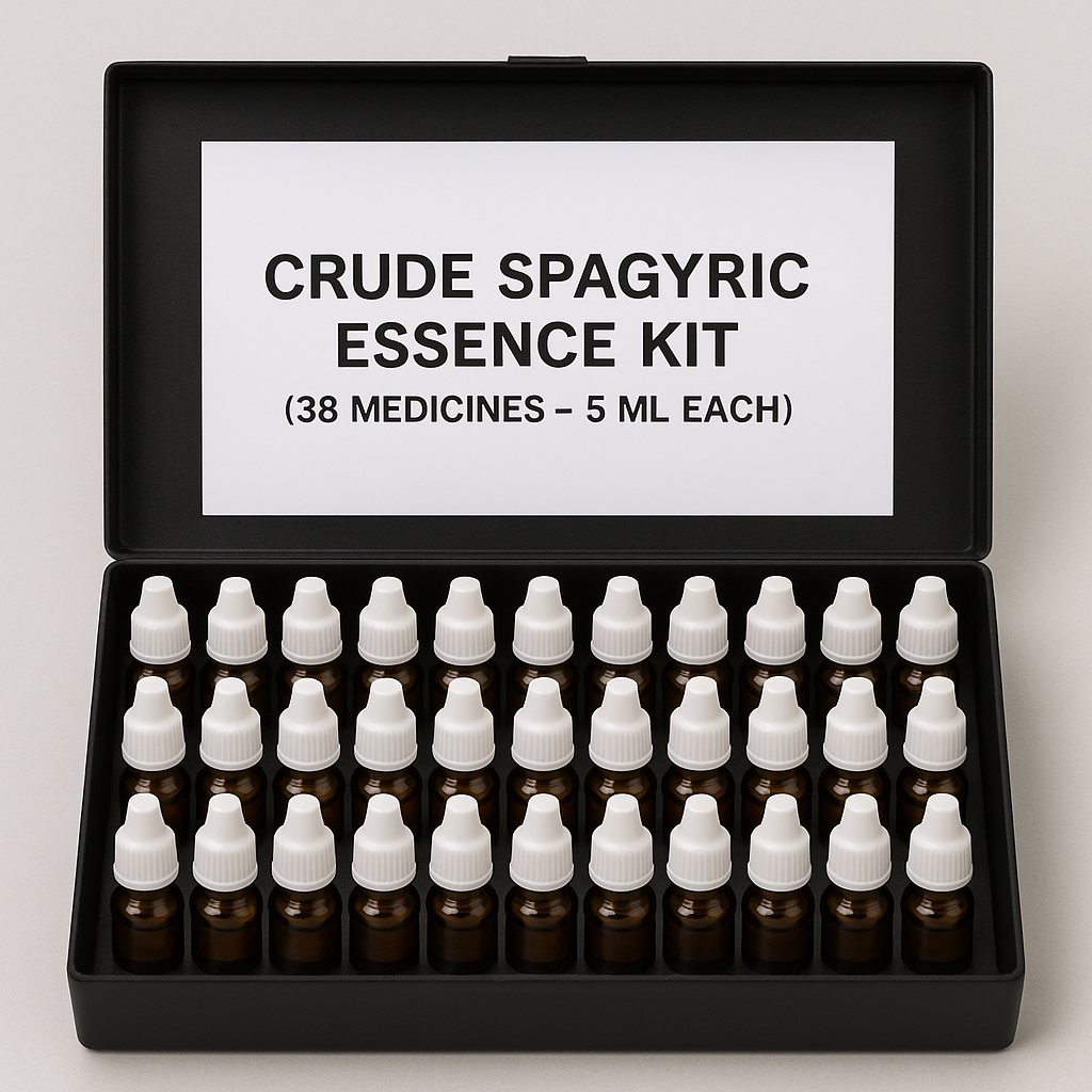 Crude Spagyric Essence 5ML (38 Medicines kit)
